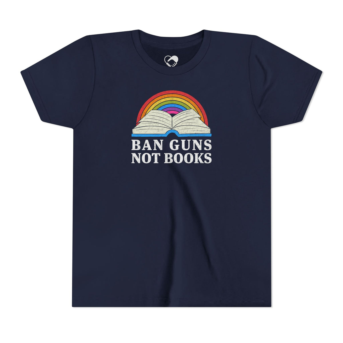 "Ban Guns Not Books" Kids T-Shirt