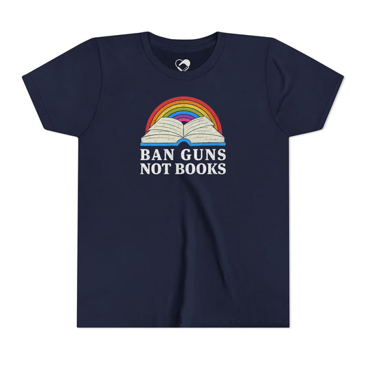 "Ban Guns Not Books" Youth T-Shirt