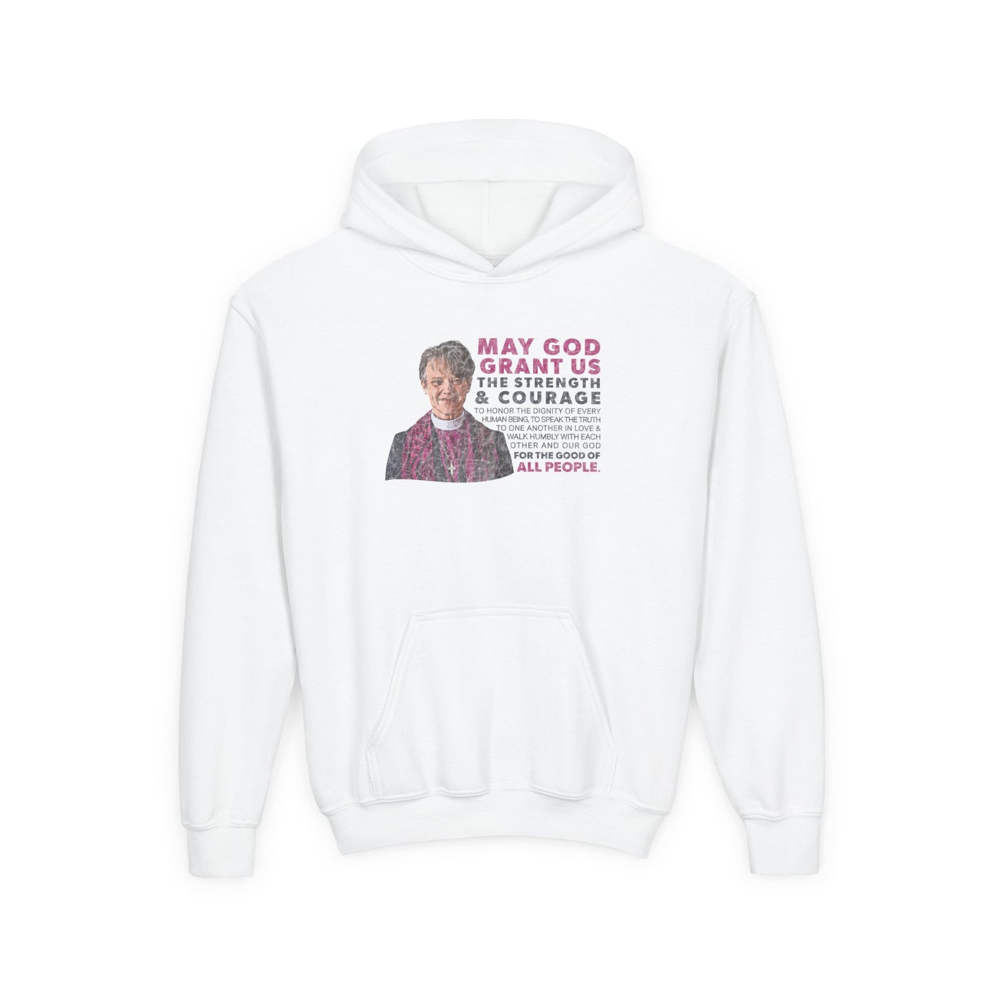 "Mariann Budde Bishop" Youth Hoodie