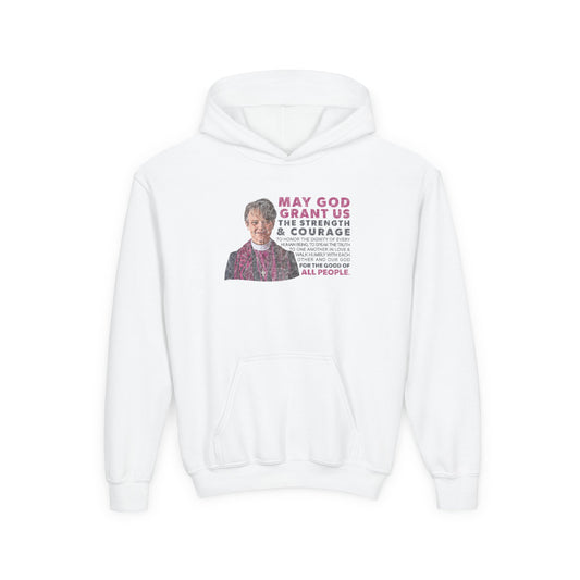 "Mariann Budde Bishop" Youth Hoodie