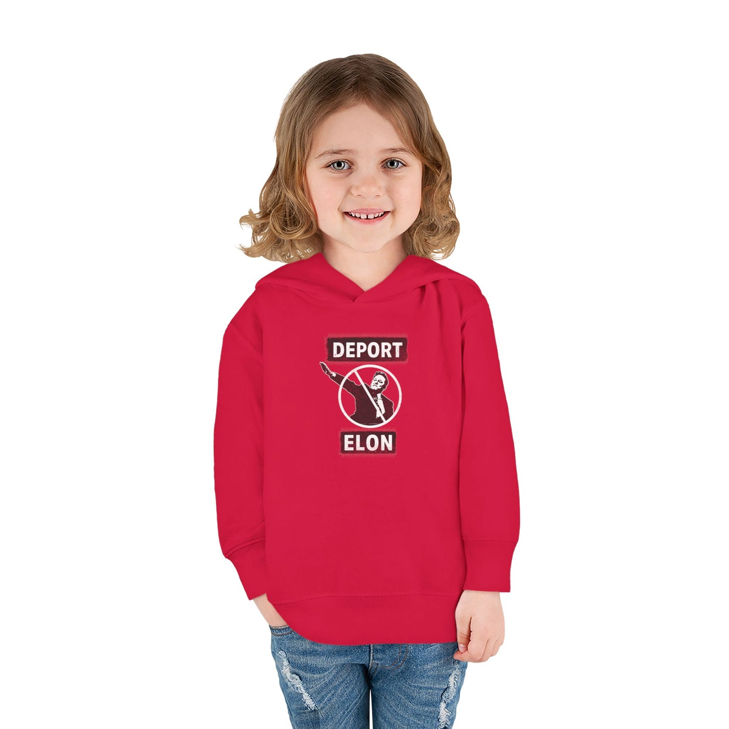 "Deport Elon Musk" Toddler Hoodie