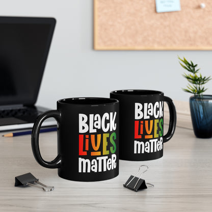“Black Lives Matter – Solidarity (Pan-Africa 1)” 11 oz. Mug