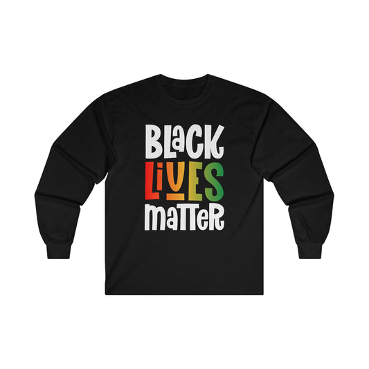 “Black Lives Matter – Solidarity (Pan-Africa 1)” Unisex Long Sleeve T-Shirt