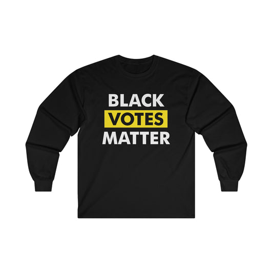 “Black Votes Matter” Unisex Long Sleeve T-Shirt