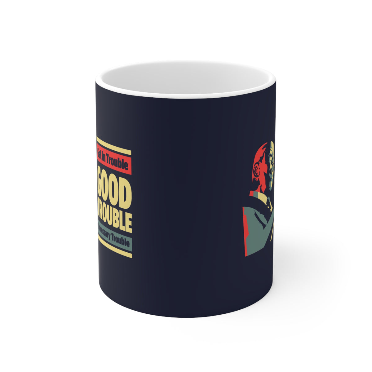 "John Lewis: Good Trouble" 11 oz. Mug