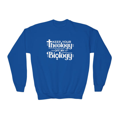 "Theology" Youth Sweatshirt