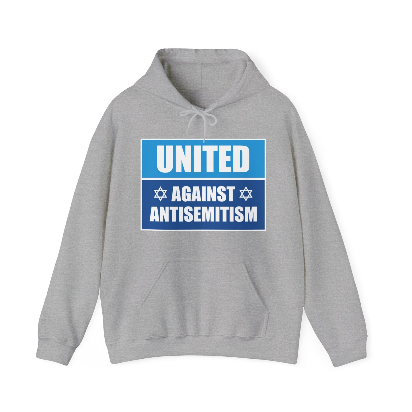 “United Against Antisemitism” Unisex Hoodie