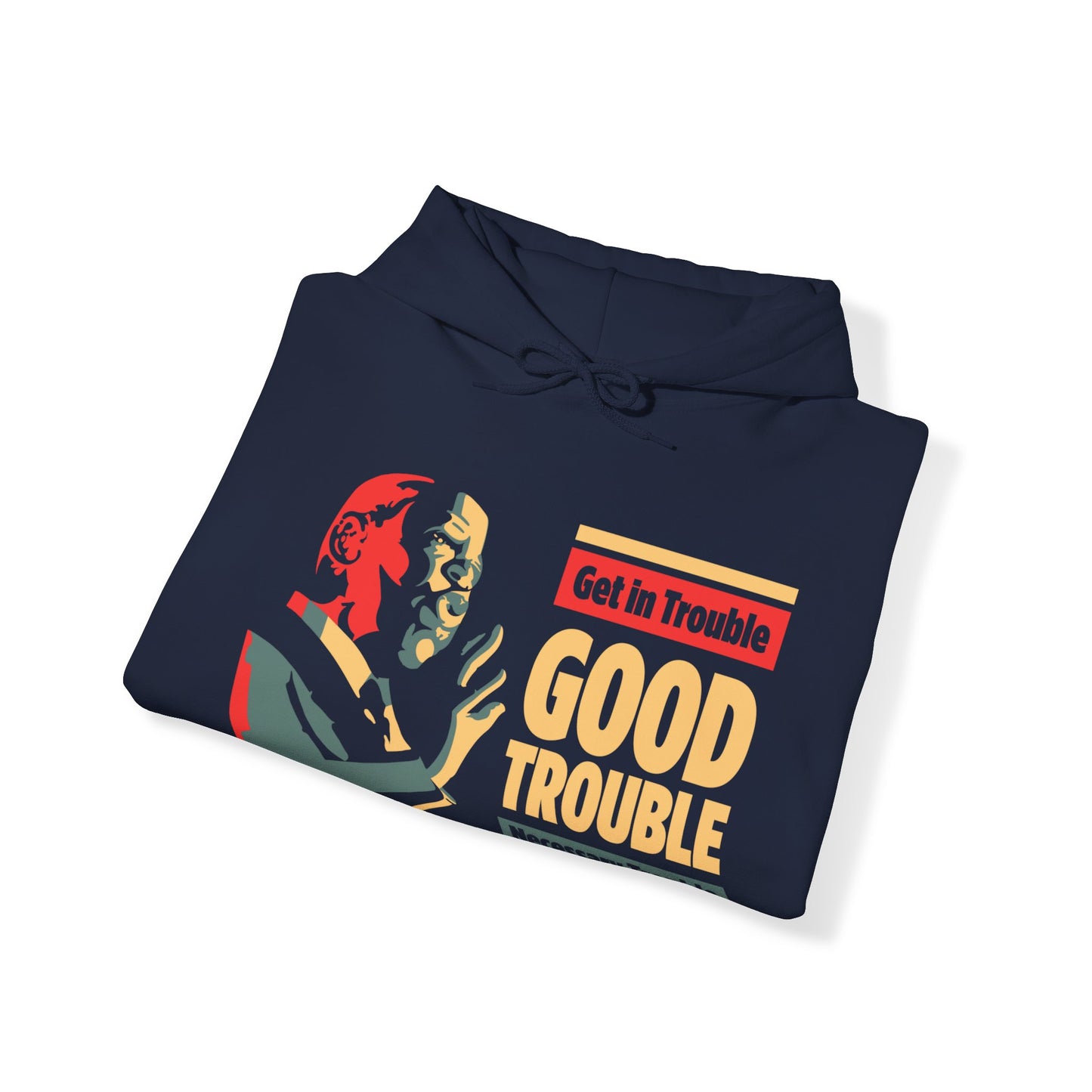 “John Lewis: Good Trouble” Unisex Hoodie