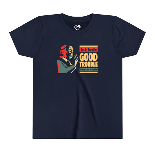 “John Lewis: Good Trouble” Youth T-Shirt