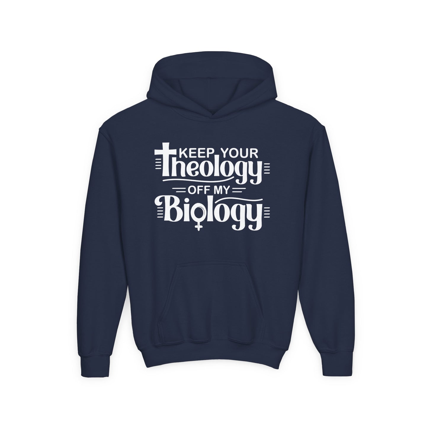 "Theology" Youth Hoodie