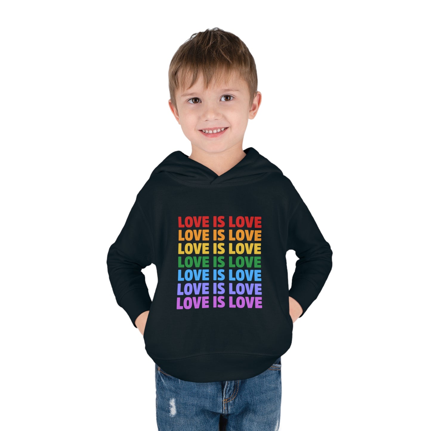 “Love is Love” Toddler Hoodie