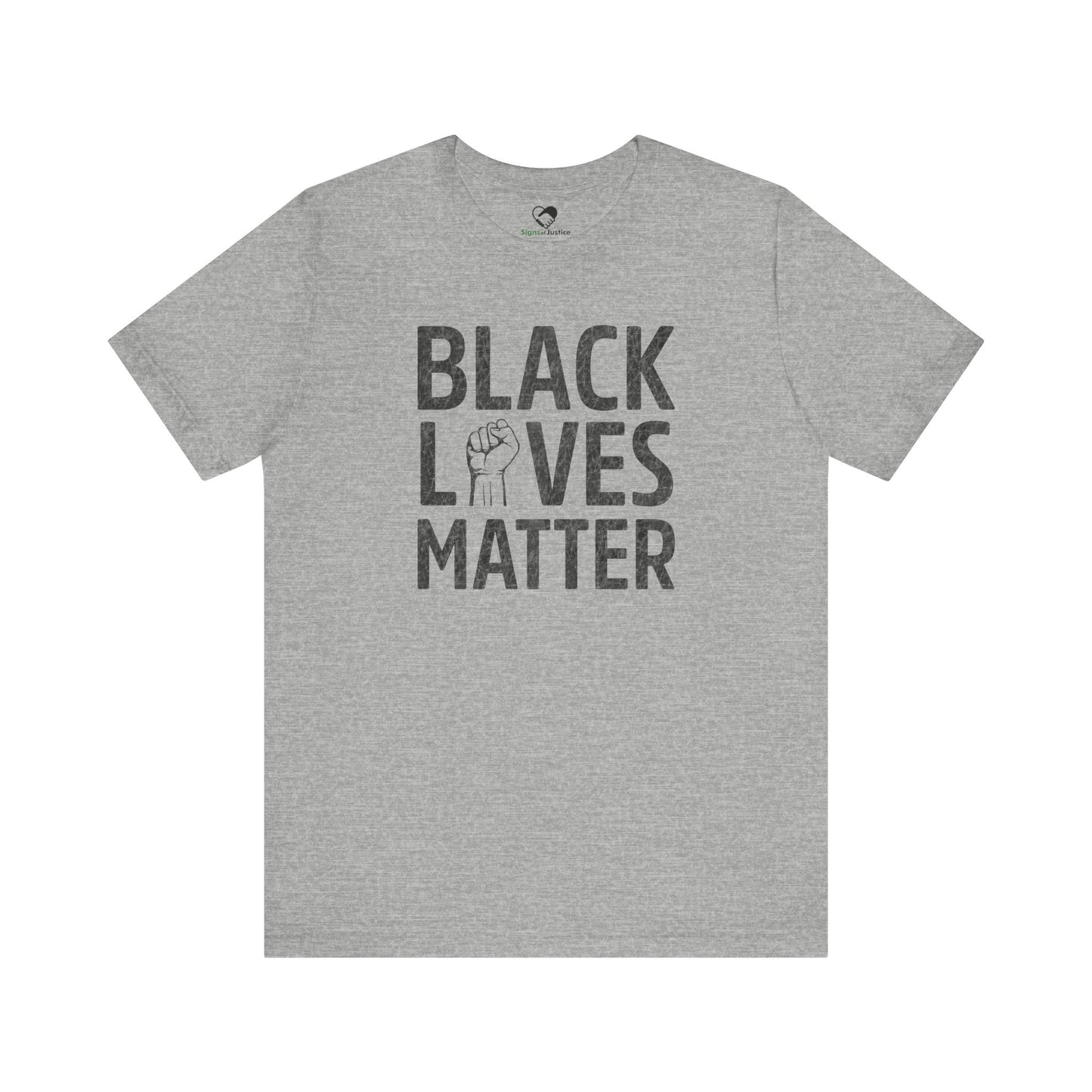 “Black Lives Matter – Unity Fist” Unisex T-Shirt (Bella+Canvas)