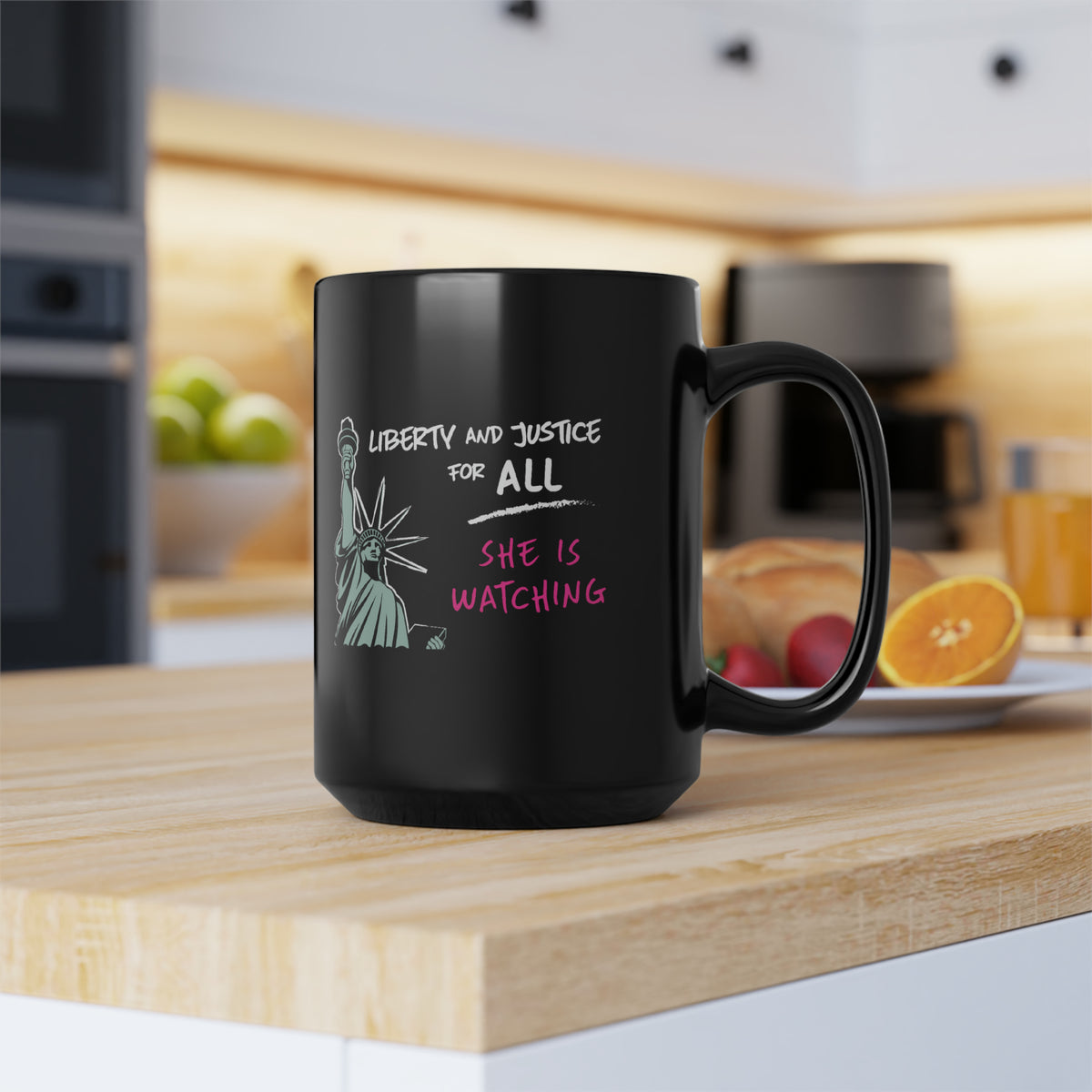 "Lady Liberty" 15 oz. Mug