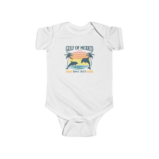 "Gulf of Mexico - Since 1672" Infant Onesie