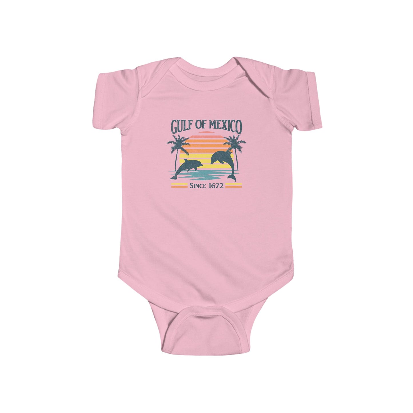 "Gulf of Mexico - Since 1672" Infant Onesie