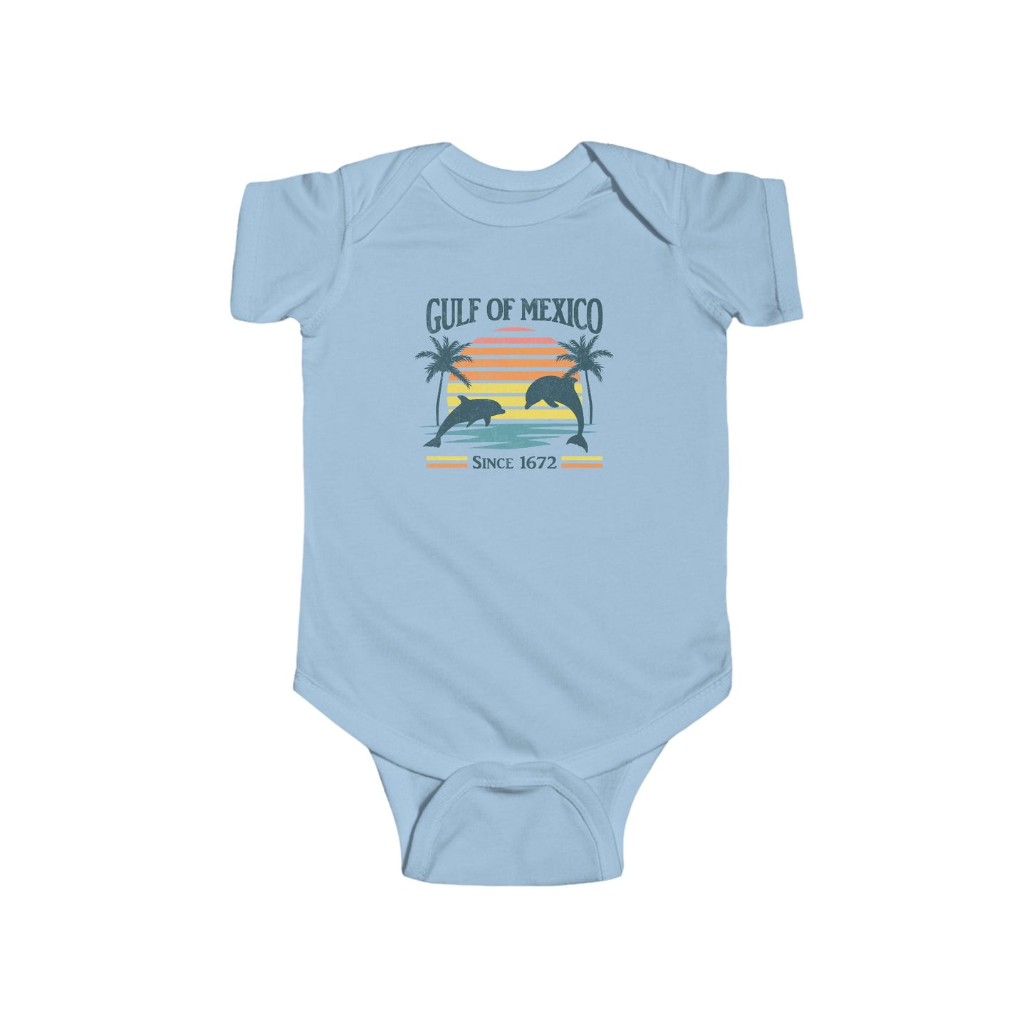 "Gulf of Mexico - Since 1672" Infant Onesie