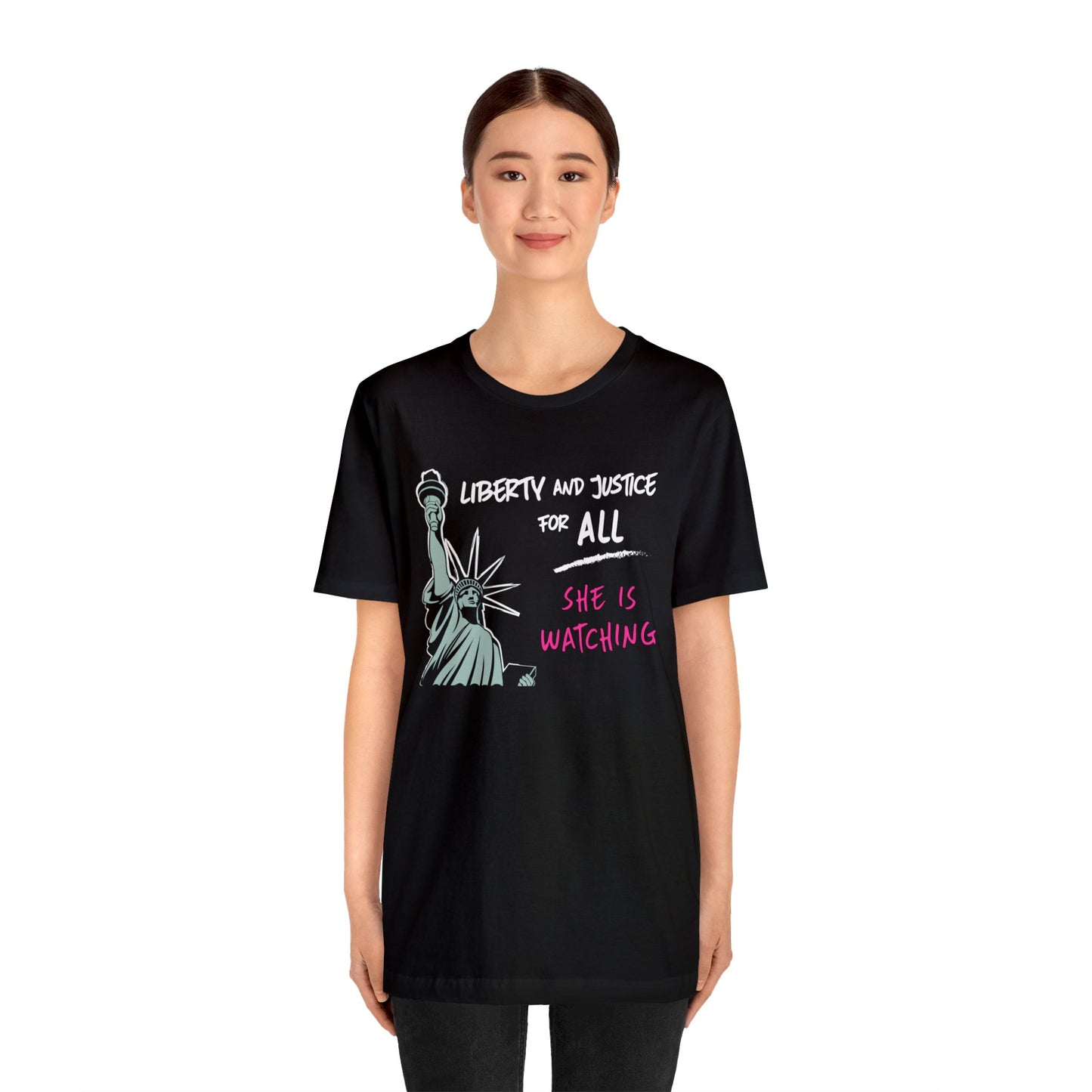 “Lady Liberty” Unisex T-Shirt (Bella+Canvas)