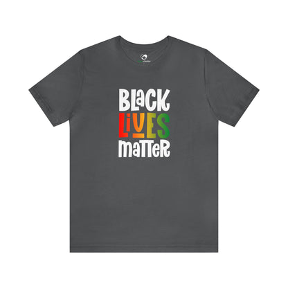 “Black Lives Matter – Solidarity (Pan-Africa 1)” Unisex T-Shirt (Bella+Canvas)