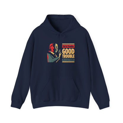 “John Lewis: Good Trouble” Unisex Hoodie