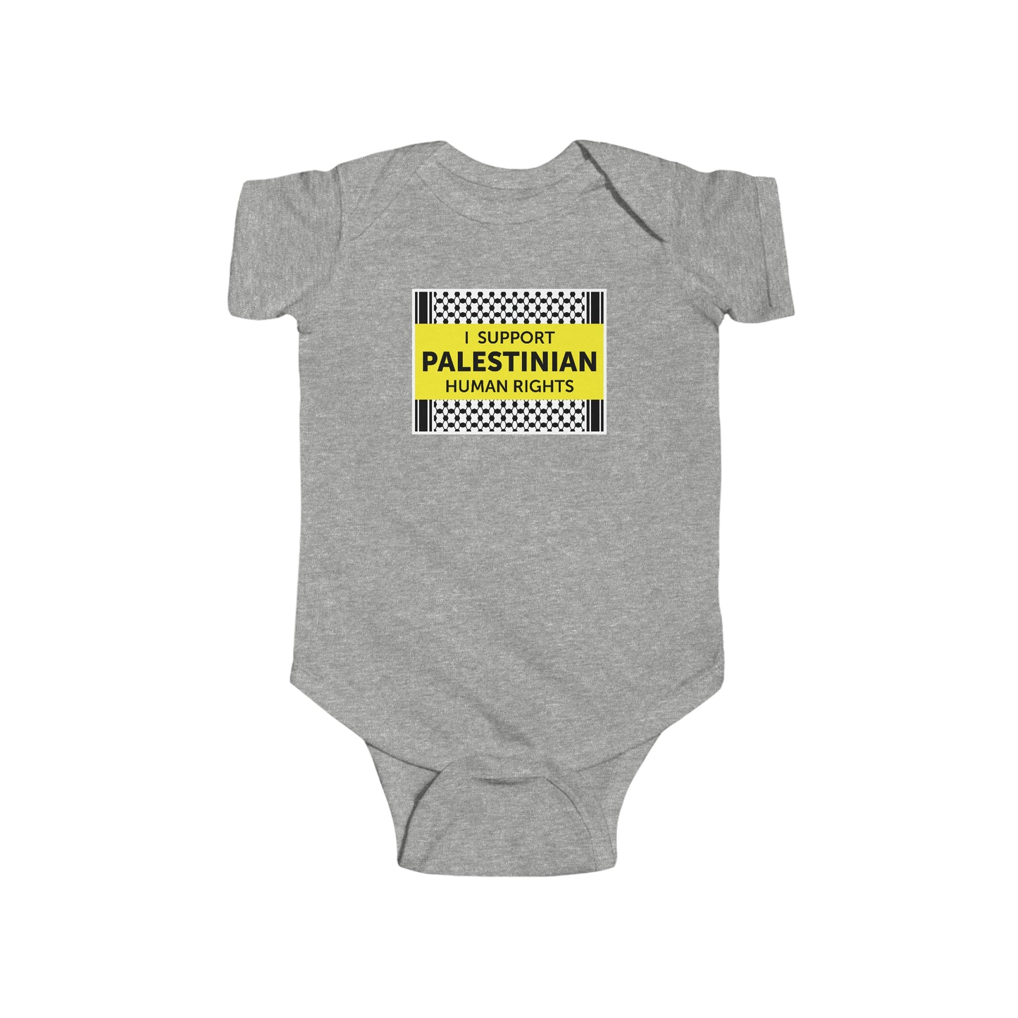 “I Support Palestinian Human Rights” Infant Onesie
