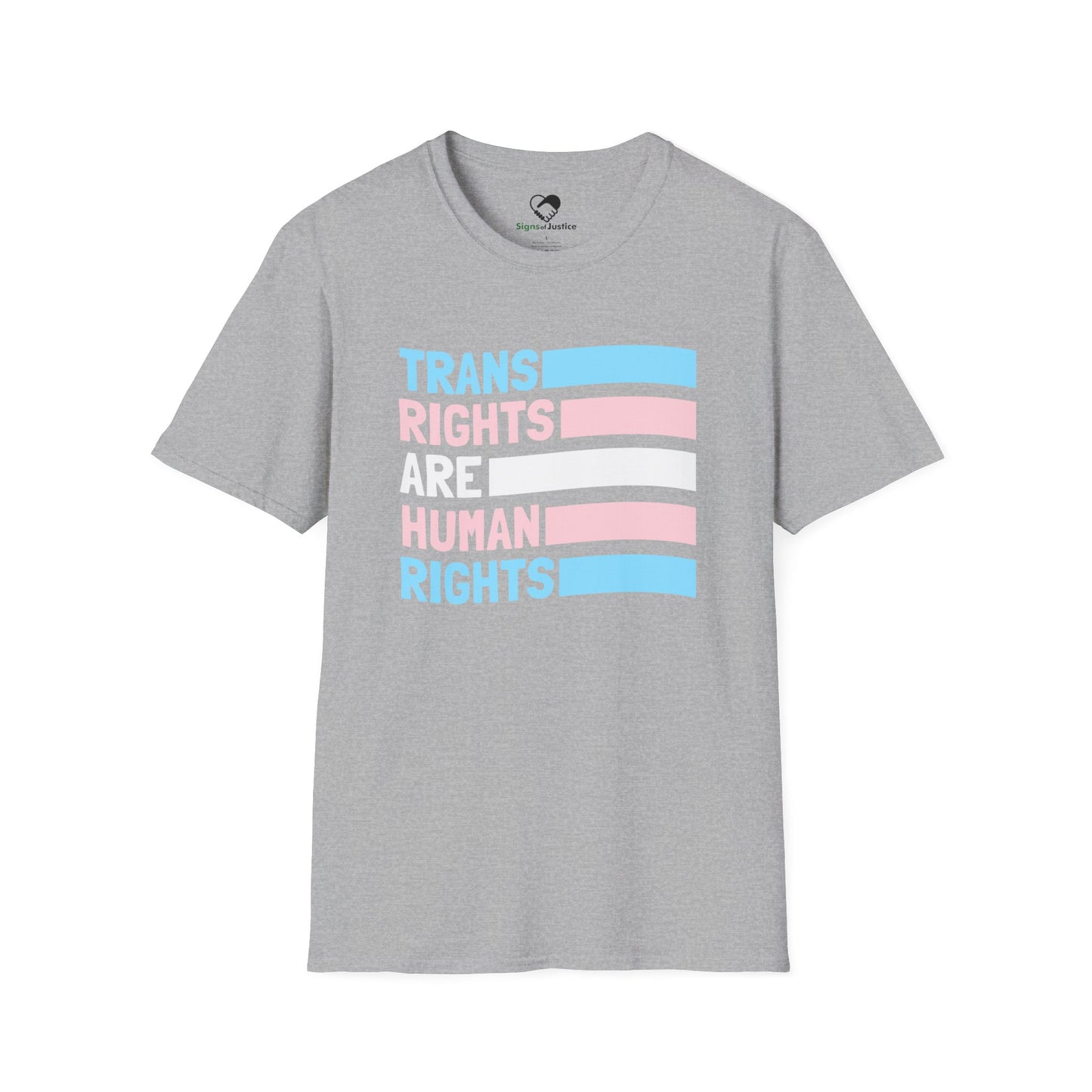 “Trans Rights Are Human Rights” Unisex T-Shirt