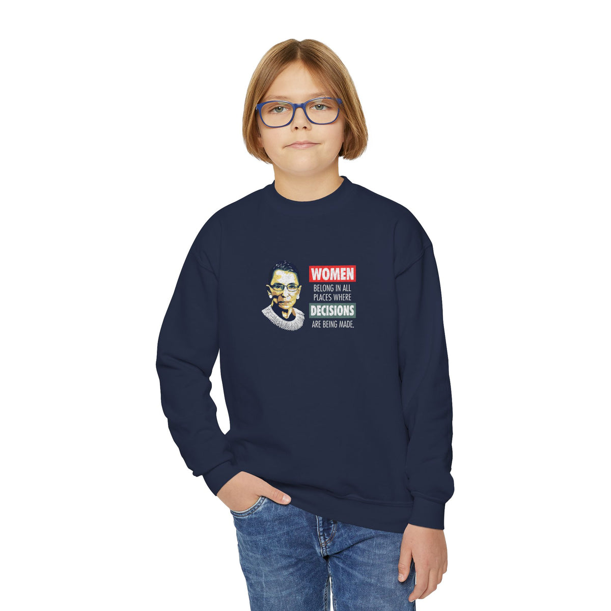 "Notorious RBG" Youth Sweatshirt