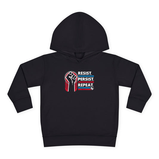 "Resist Persist Repeat" Toddler Hoodie