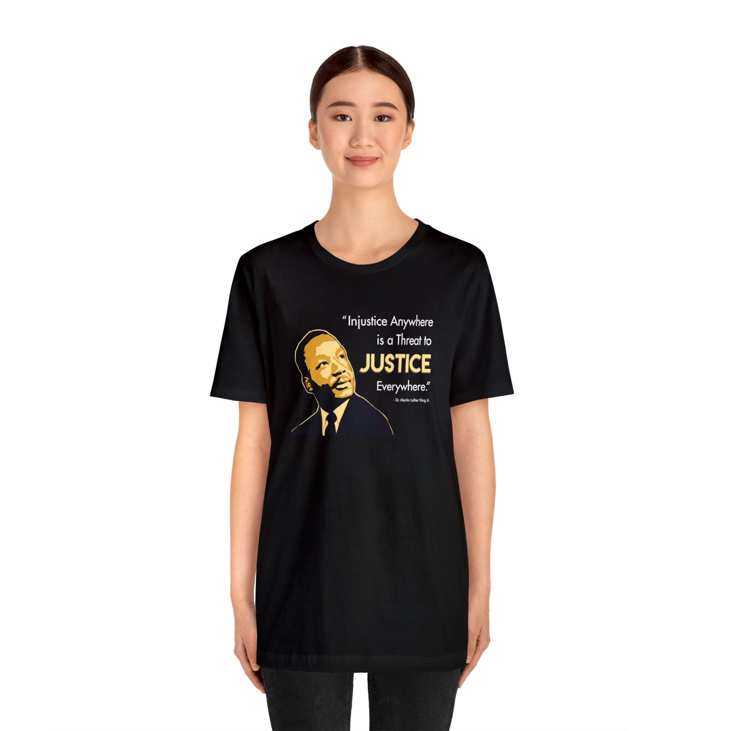 “MLK Justice” Unisex T-Shirt (Bella+Canvas)