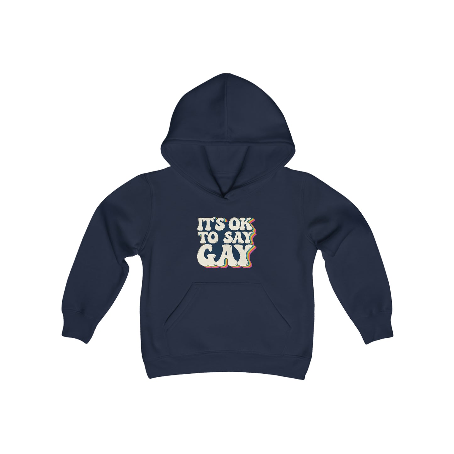 “It’s OK to Say Gay” Youth Hoodie