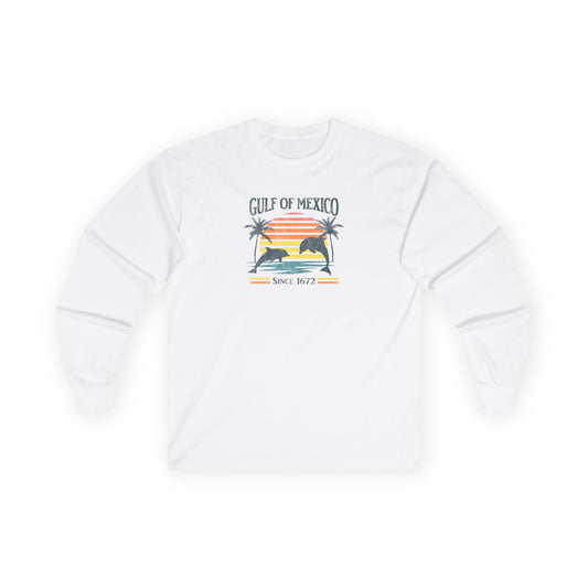 "Gulf of Mexico - Since 1672" Unisex Long Sleeve T-Shirt