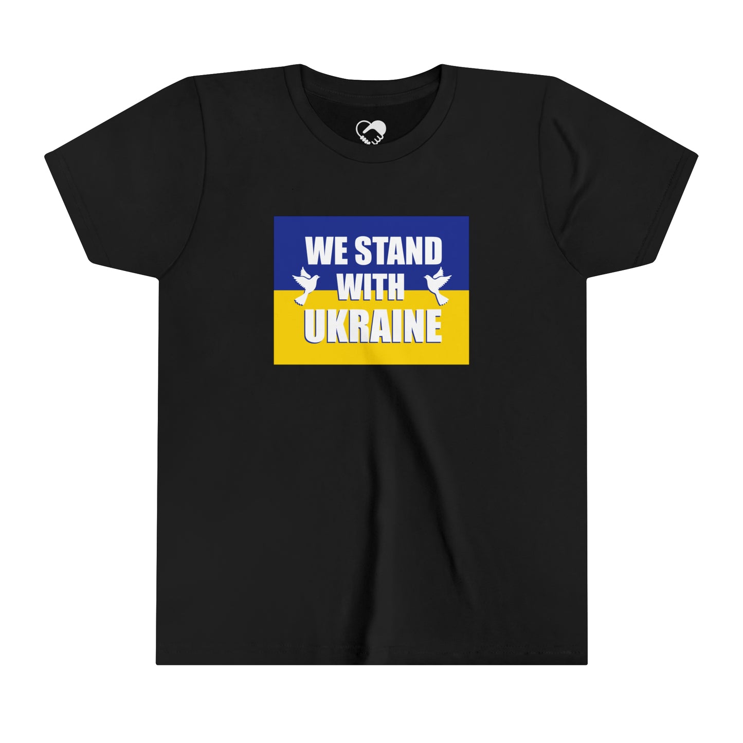 “We Stand With Ukraine” Youth T-Shirt