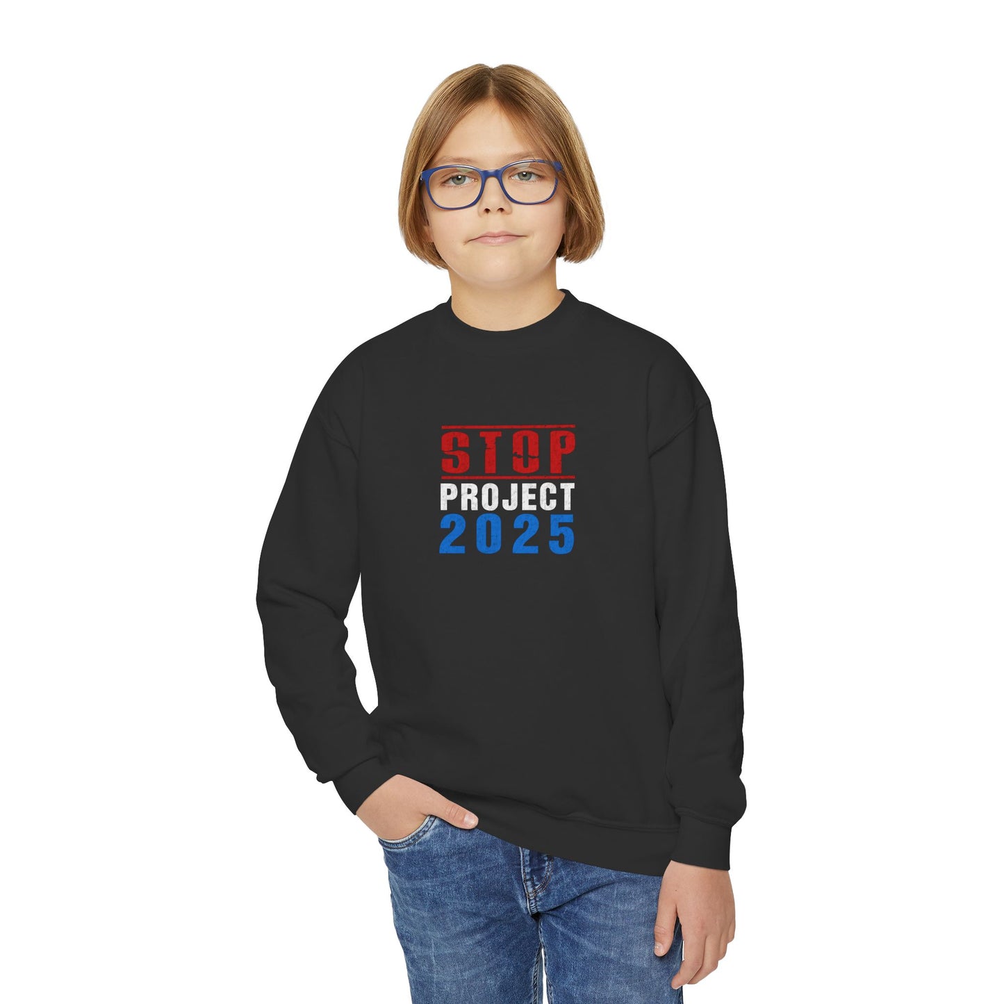 “STOP Project 2025” Youth Sweatshirt