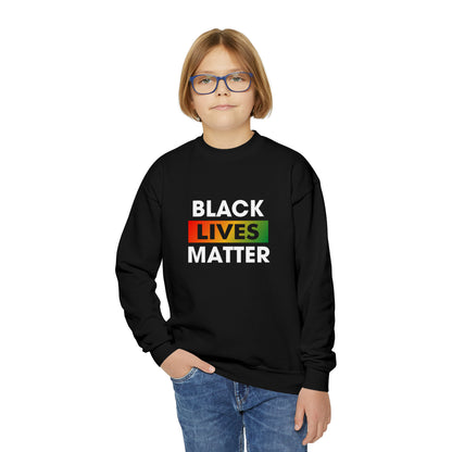 “Black Lives Matter (Pan-Africa)” Youth Sweatshirt