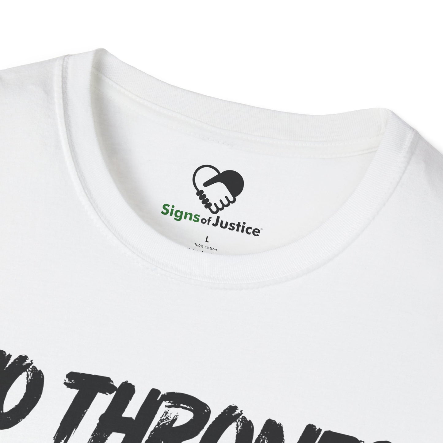 “No Thrones - No Crowns - No Kings” Unisex T-Shirt
