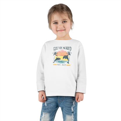 "Gulf of Mexico - Since 1672" Toddler Long Sleeve Tee