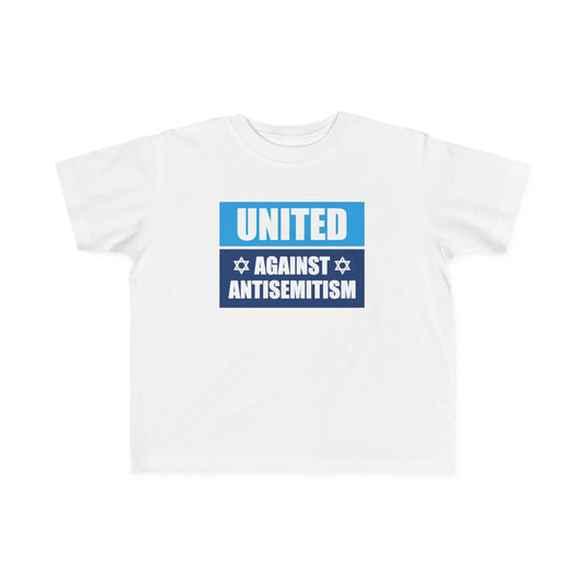 “United Against Antisemitism” Toddler's Tee