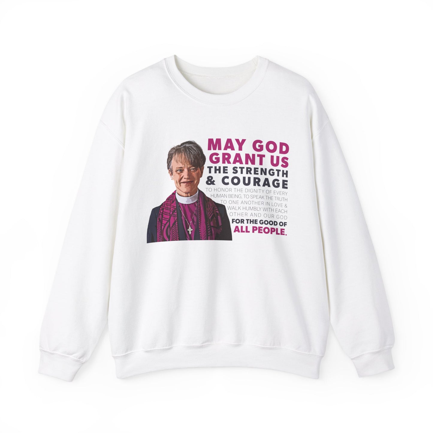 "Mariann Budde Bishop" Unisex Sweatshirt