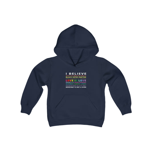 “I / We Believe 2024” Youth Hoodie