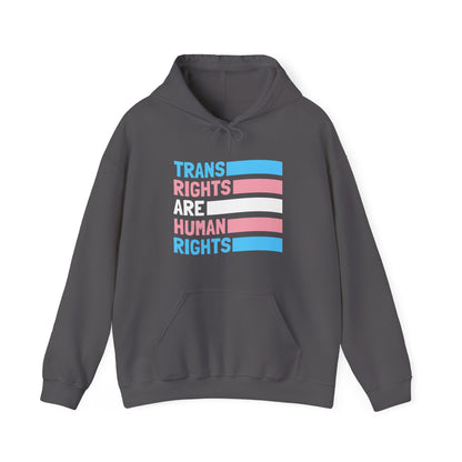 “Trans Rights Are Human Rights” Unisex Hoodie