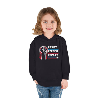 "Resist Persist Repeat" Toddler Hoodie