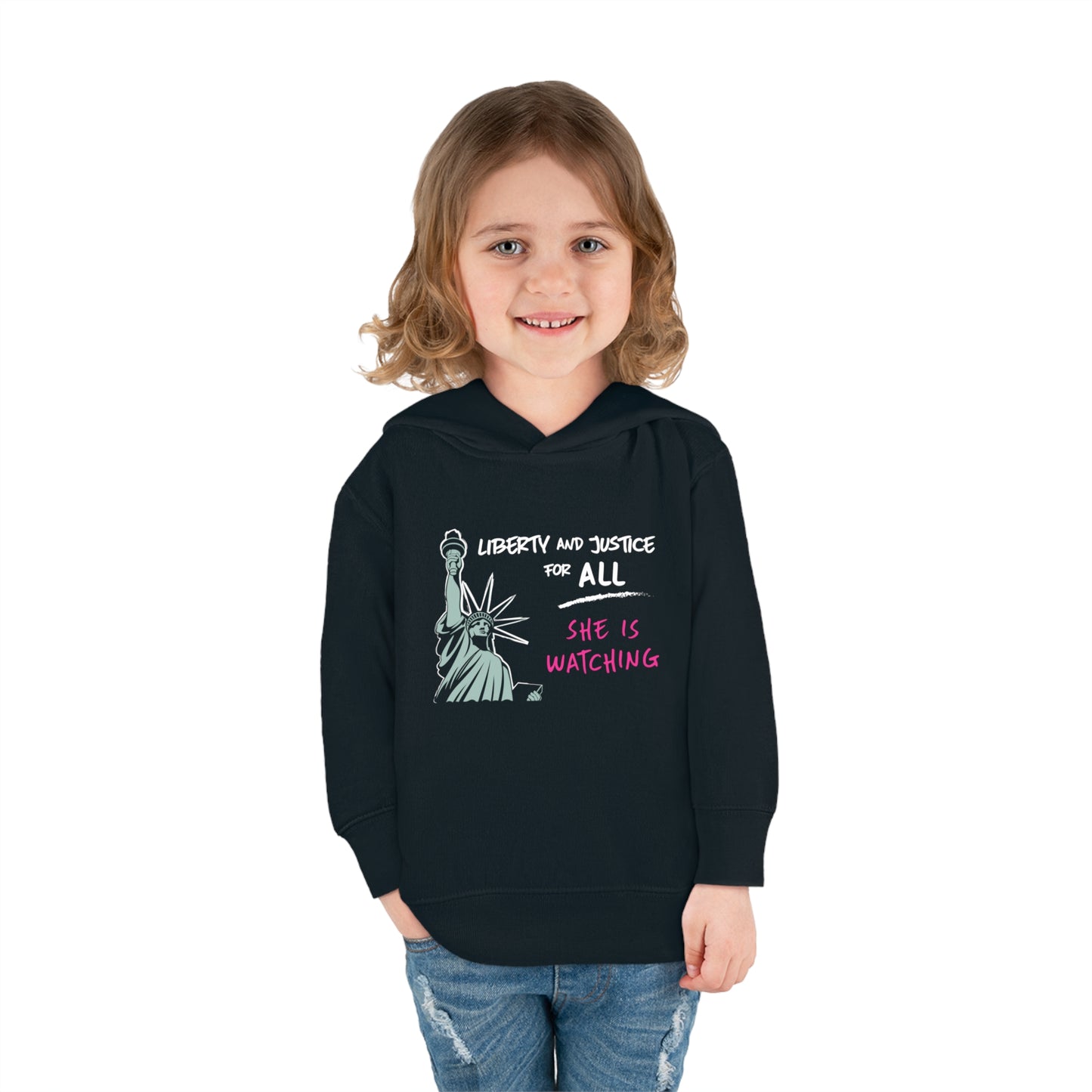 “Lady Liberty” Toddler Hoodie