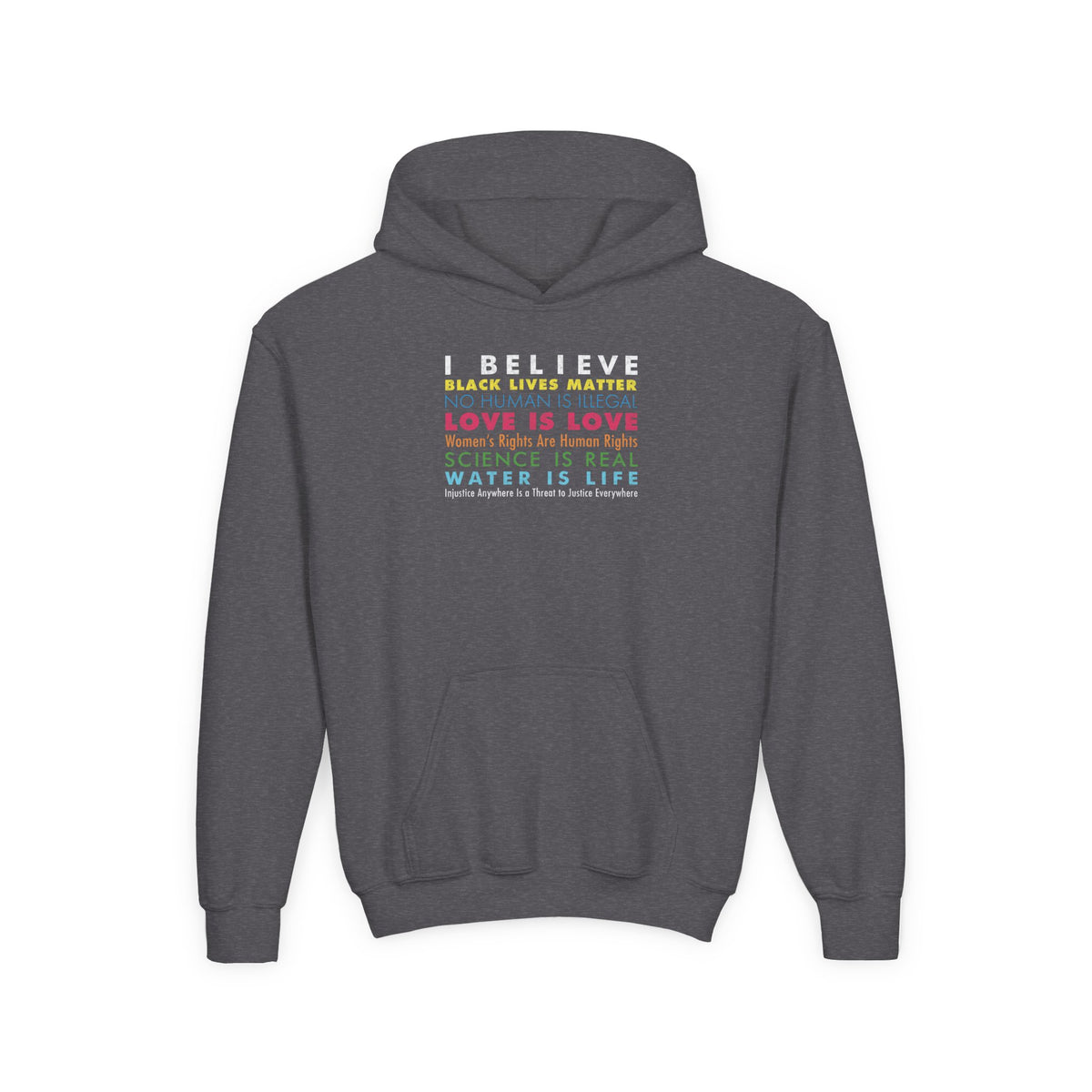 "I / We Believe" Kids Hoodie
