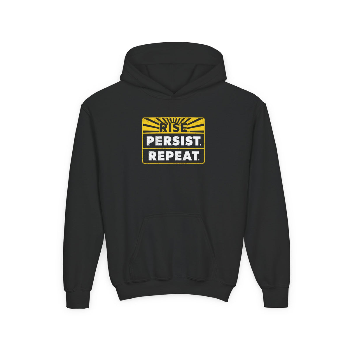 "Rise Persist Repeat" Kids Hoodie