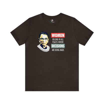 “Notorious RBG” Unisex T-Shirt (Bella+Canvas)