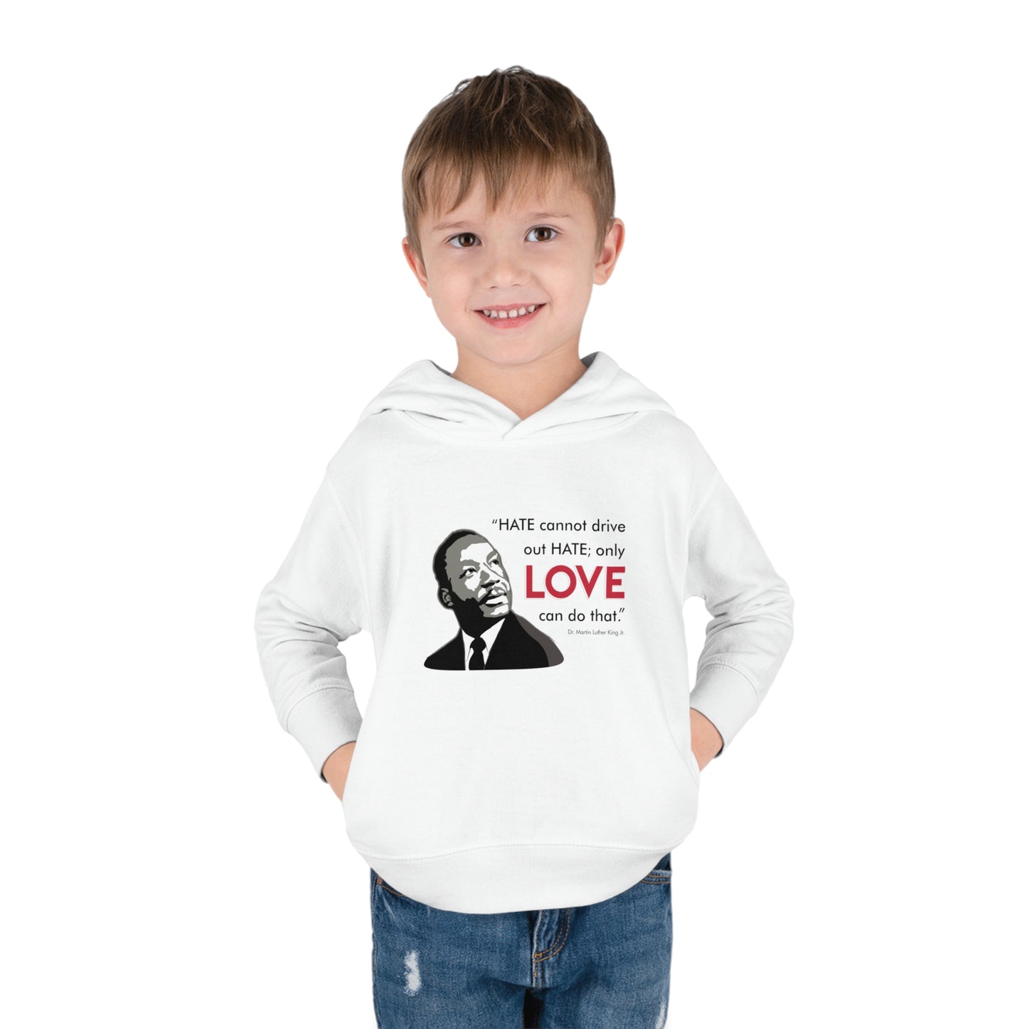 “MLK Love” Toddler Hoodie