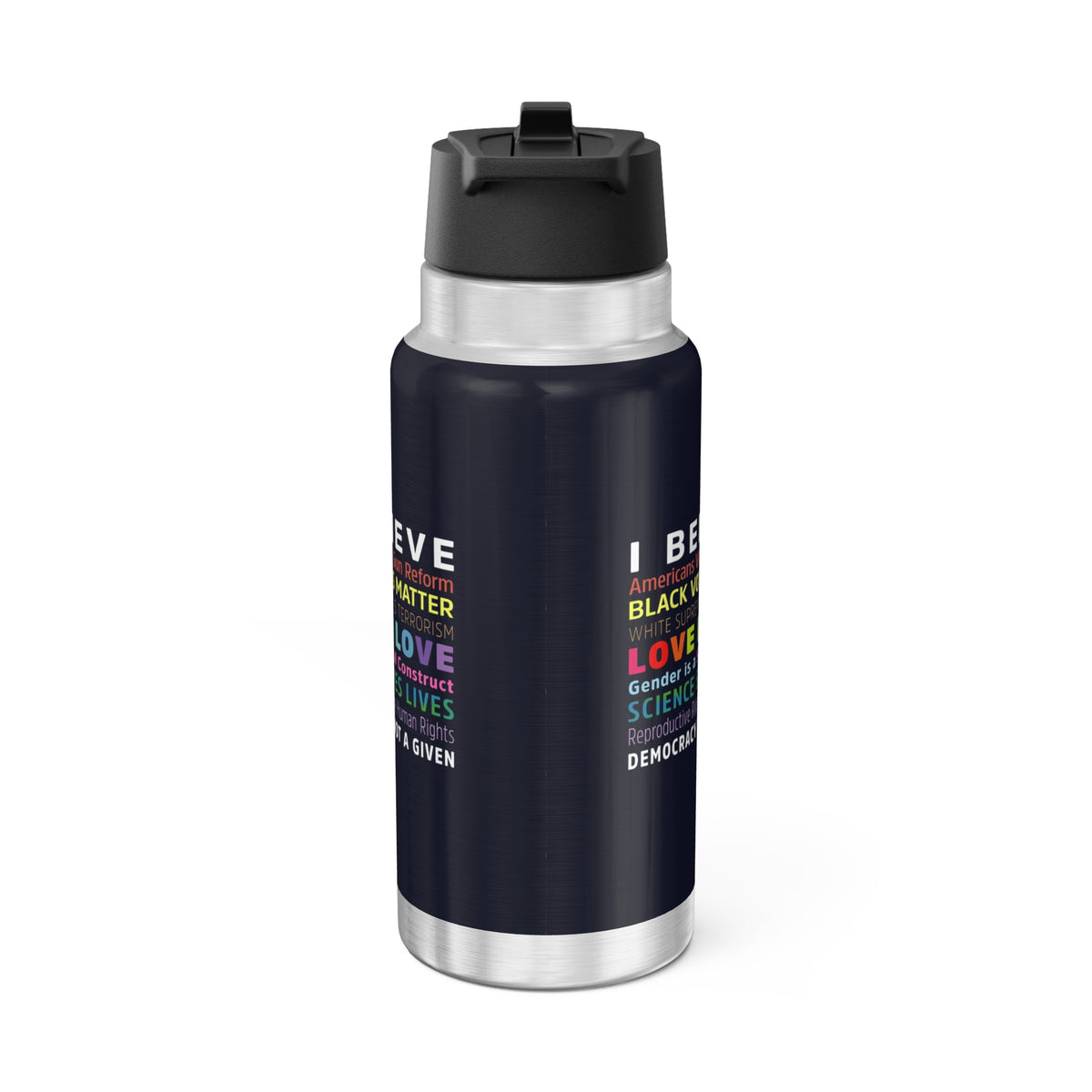 "I / We Believe 2.0" 32 oz. Tumbler/Water Bottle
