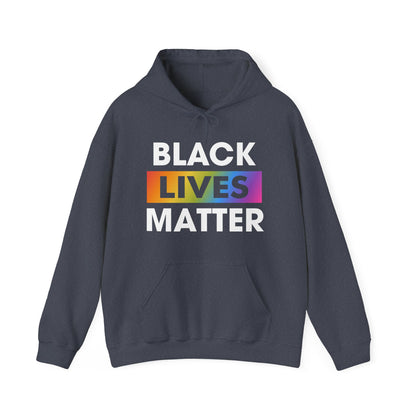 “Black Lives Matter (LGBTQ+)” Unisex Hoodie