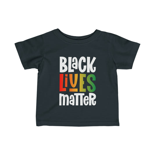 “Black Lives Matter – Solidarity (Pan-Africa 1)” Infant Tee