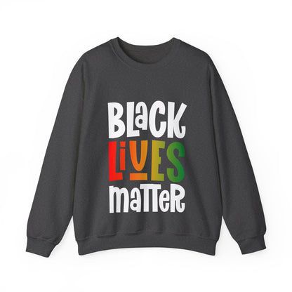 “Black Lives Matter – Solidarity (Pan-Africa 1)” Unisex Sweatshirt