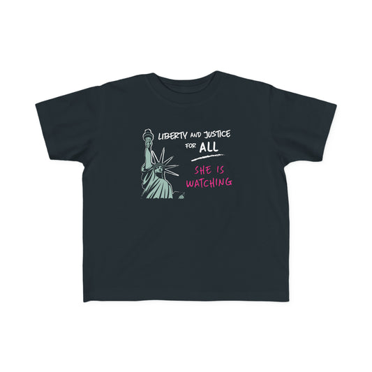 “Lady Liberty” Toddler's Tee